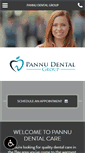 Mobile Screenshot of pannudental.com